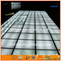 Portable Lighting Exhibition raised floor with glass platform for trade show
